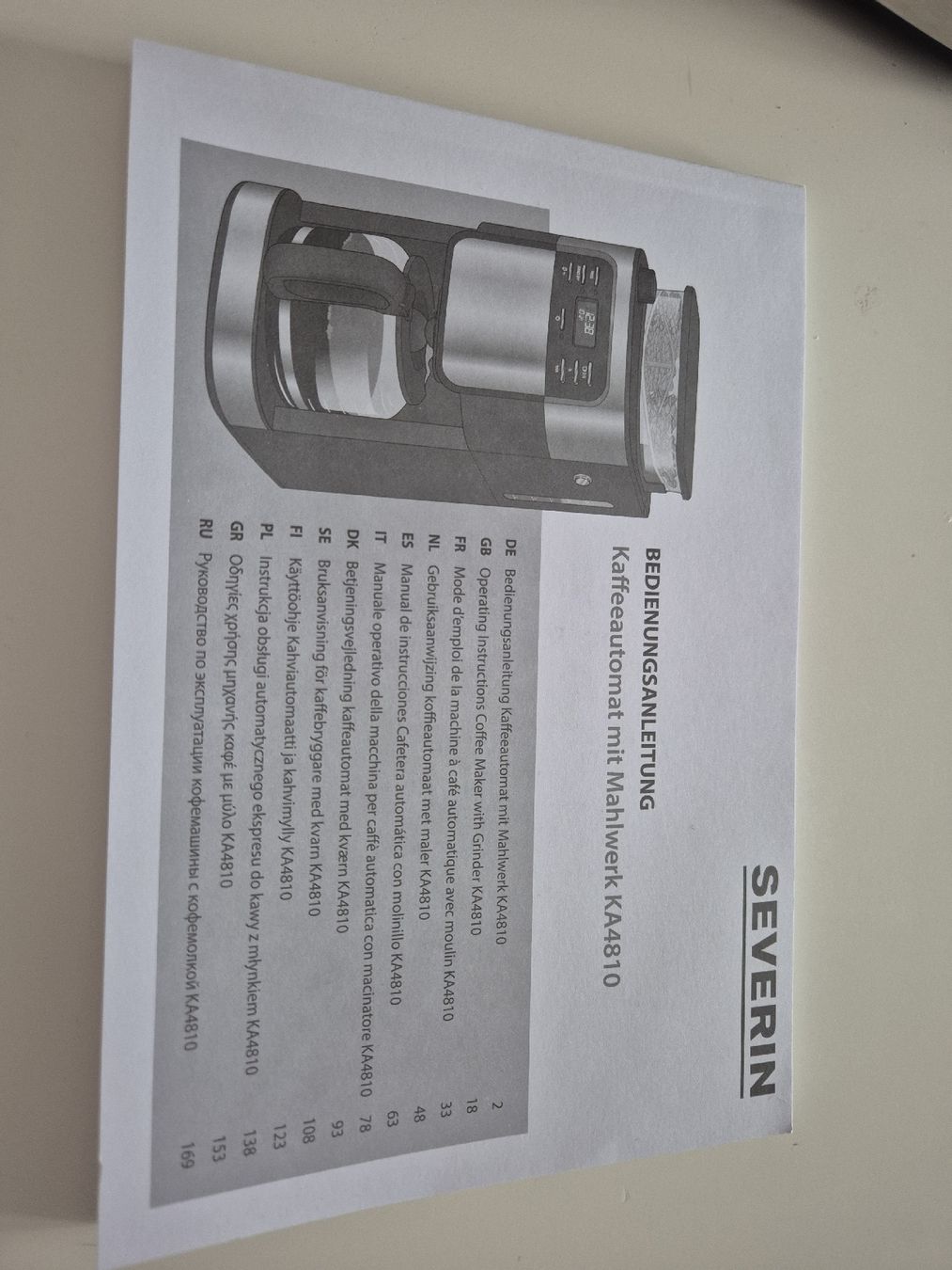 Macchine per caffè & Macchine per espresso: Severin Filterkaffefiltermaschine mit Mahlwerk – Usato da Eschenbach SG venduto da pbu_b9zr 2