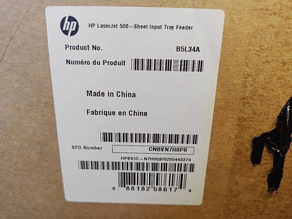 Drucker: HP Papierfach B5L34A – Neu (gemäss Beschreibung) aus Sumiswald von inf_r9tx