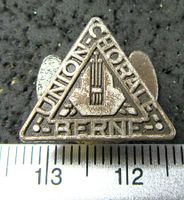 BERN UNION CHORALE KNOPFLOCHANSTECKER OLDI VINTAGE ANTIK SIL