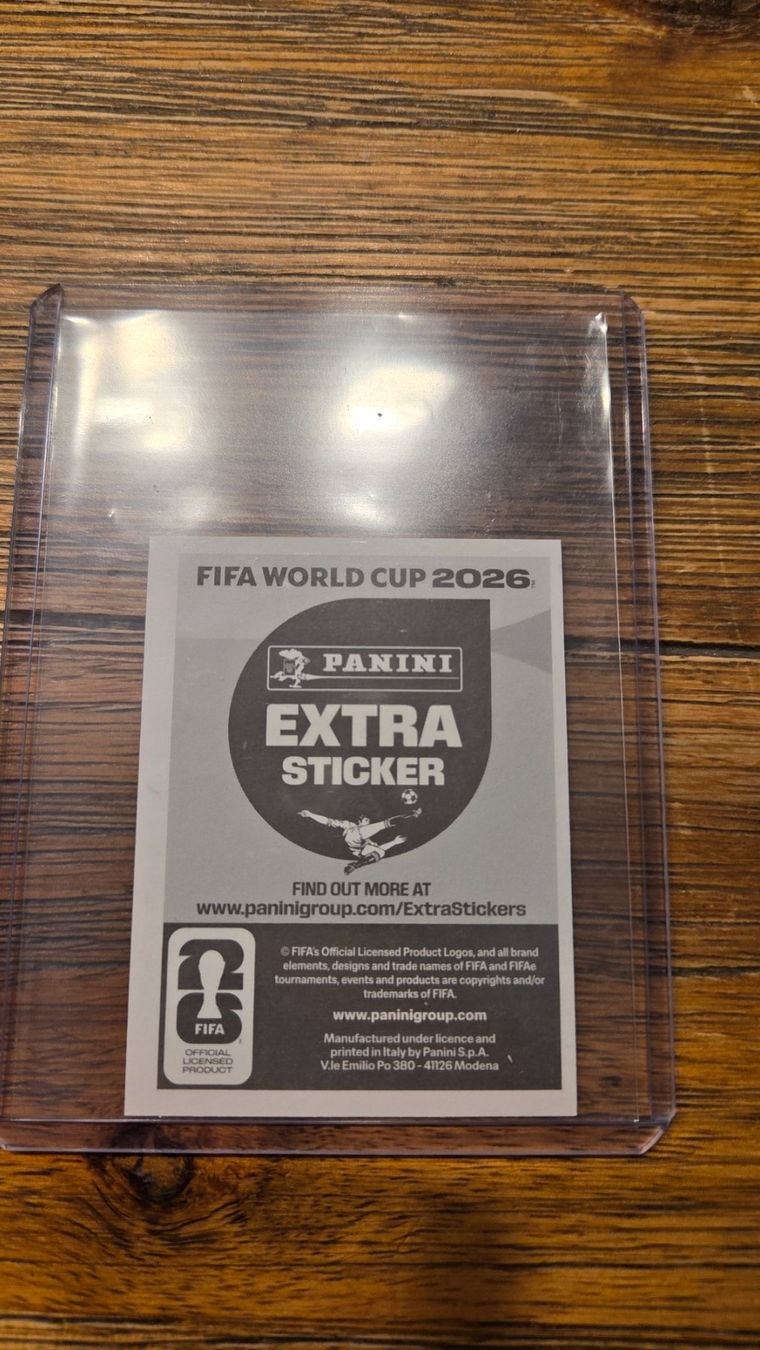 Panini Sammelbilder & Trading cards: Panini Pulisic Extra Sticker Lila PERFEKT ab 1.- – Neu und originalverpackt aus Erlinsbach von realcollector 1