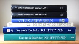 Konvolut, Lot, Sammlung: Schiffe, Schiffahrt 6 Bücher
