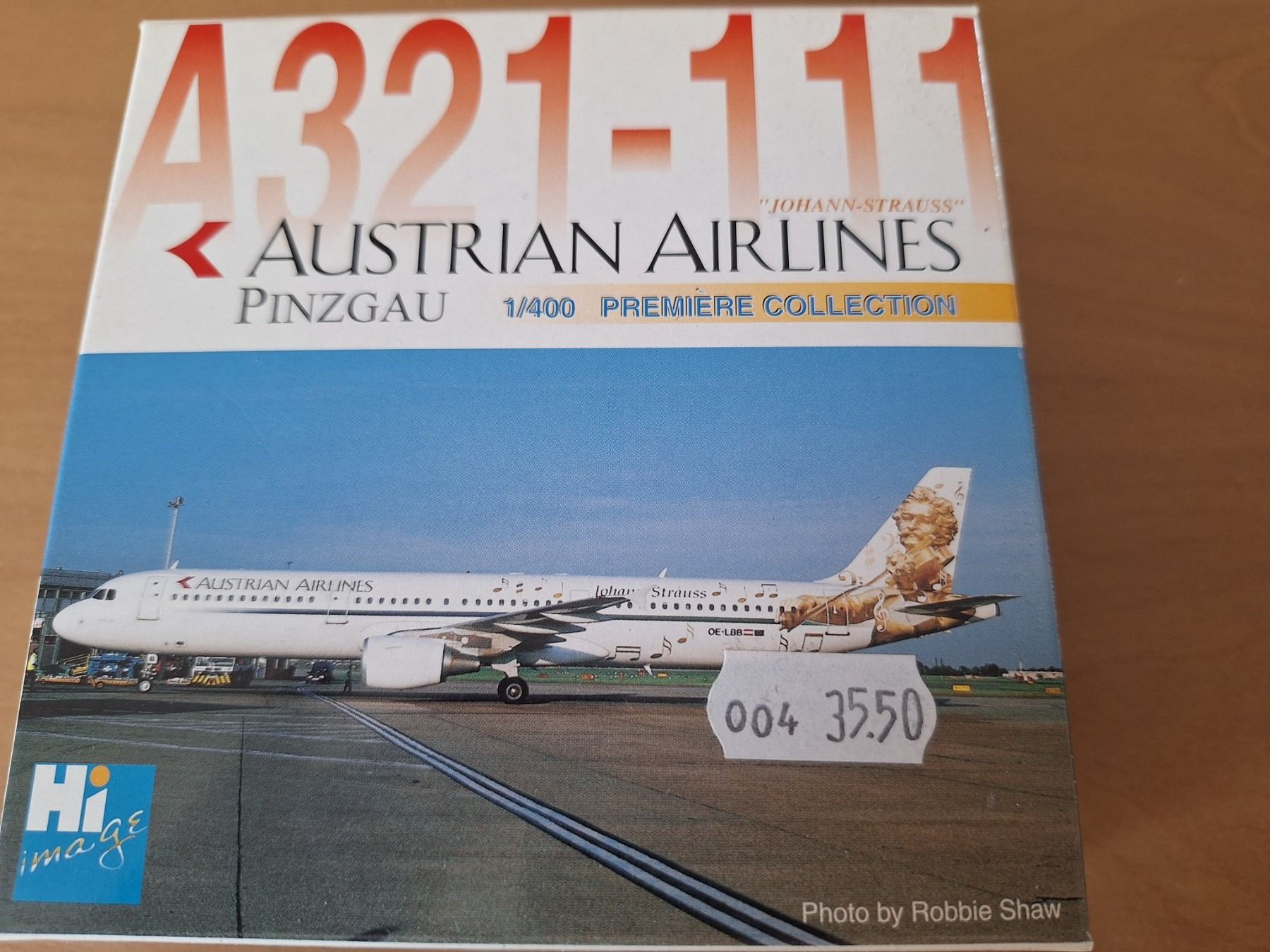Airbus Modellbausätze & Standmodelle: Austrian Airlines Pinzgau  A321-111 1:400 – Gebraucht aus Sargans von nicsam1815