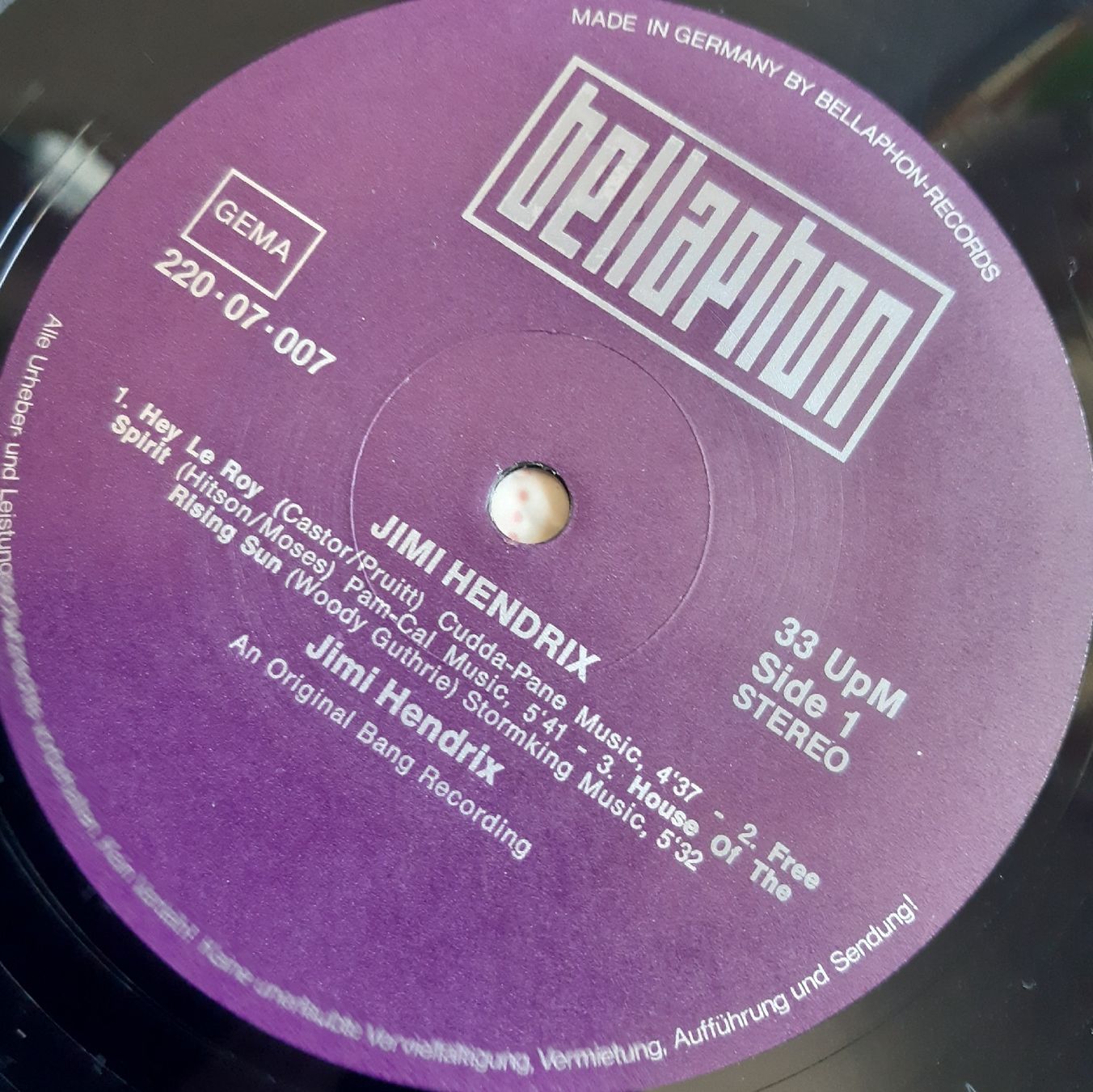 Schallplatten: Jimi Hendrix – Gebraucht aus Frick von kyb_yq8h 2