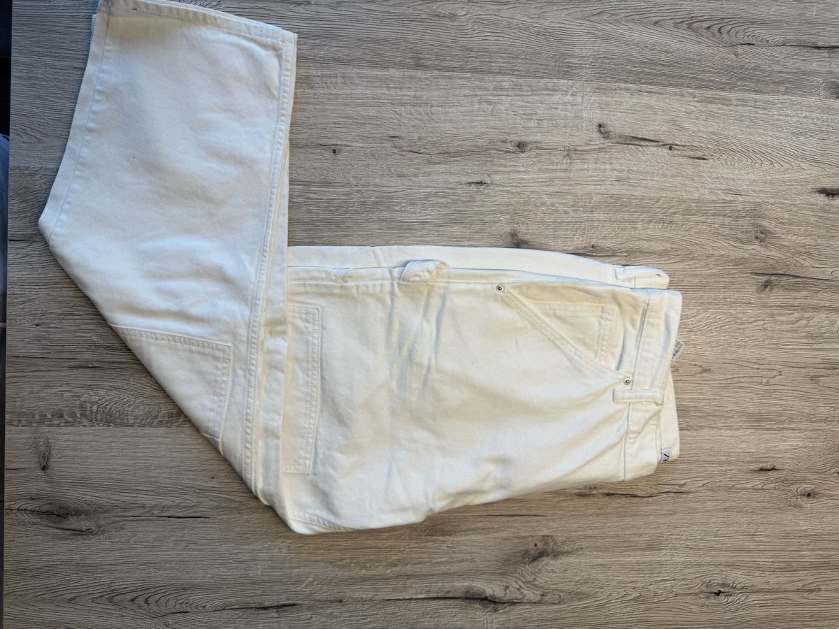 Zara Pantaloni: Weisse Zara Jeans Carpenter   – Nuovo (secondo la descrizione) da Villmergen venduto da van_xv9t 1