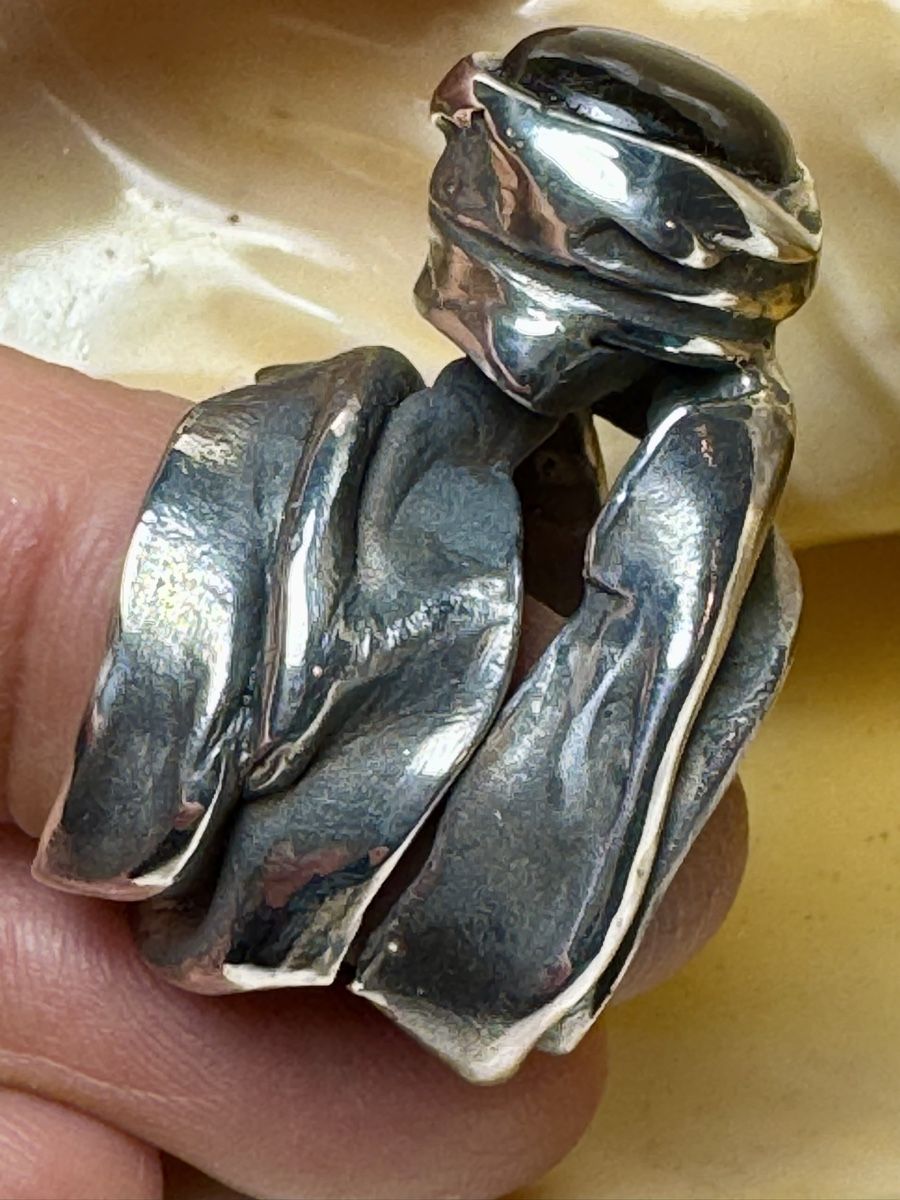 Bagues: Echter Sternsafir - Designer-Ring Silber – Neuf avec emballage d'origine à Jona par Herzschmiede 4