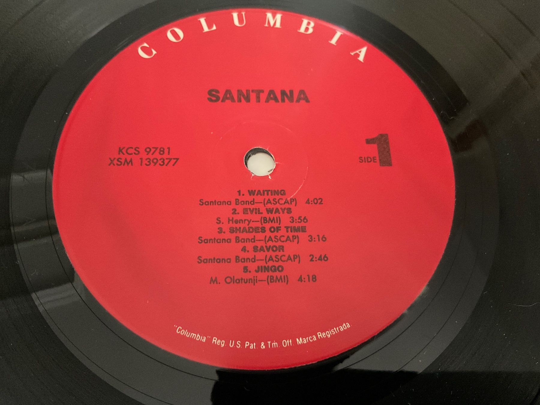 Schallplatten: Santana First album US RE LP – Gebraucht aus Delémont von vinylfreak01 2