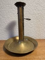 Biedermeier Kerzenständer Messing  21cm hoch