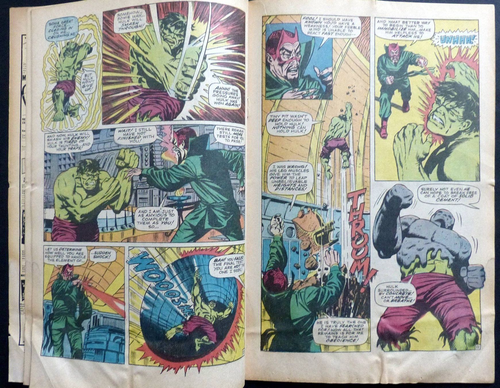 Fumetti: INCREDIBLE HULK #107 VS. MANDARIN MARVEL 1968 – Usato da Lugano venduto da YouWantUS 2