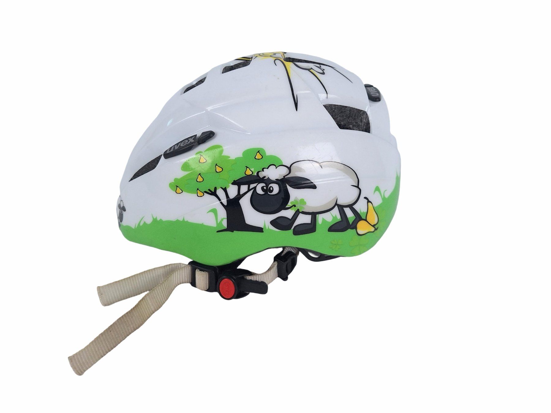 Uvex Caschi: UVEX Kid 2 Kindervelohelm weiss – Usato da Breitenbach venduto da Restwert_Breitenbach 5