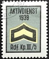 Soldatenmarke 2.WK, Radfahrer Kompanie III/5, Wi Rdf 24
