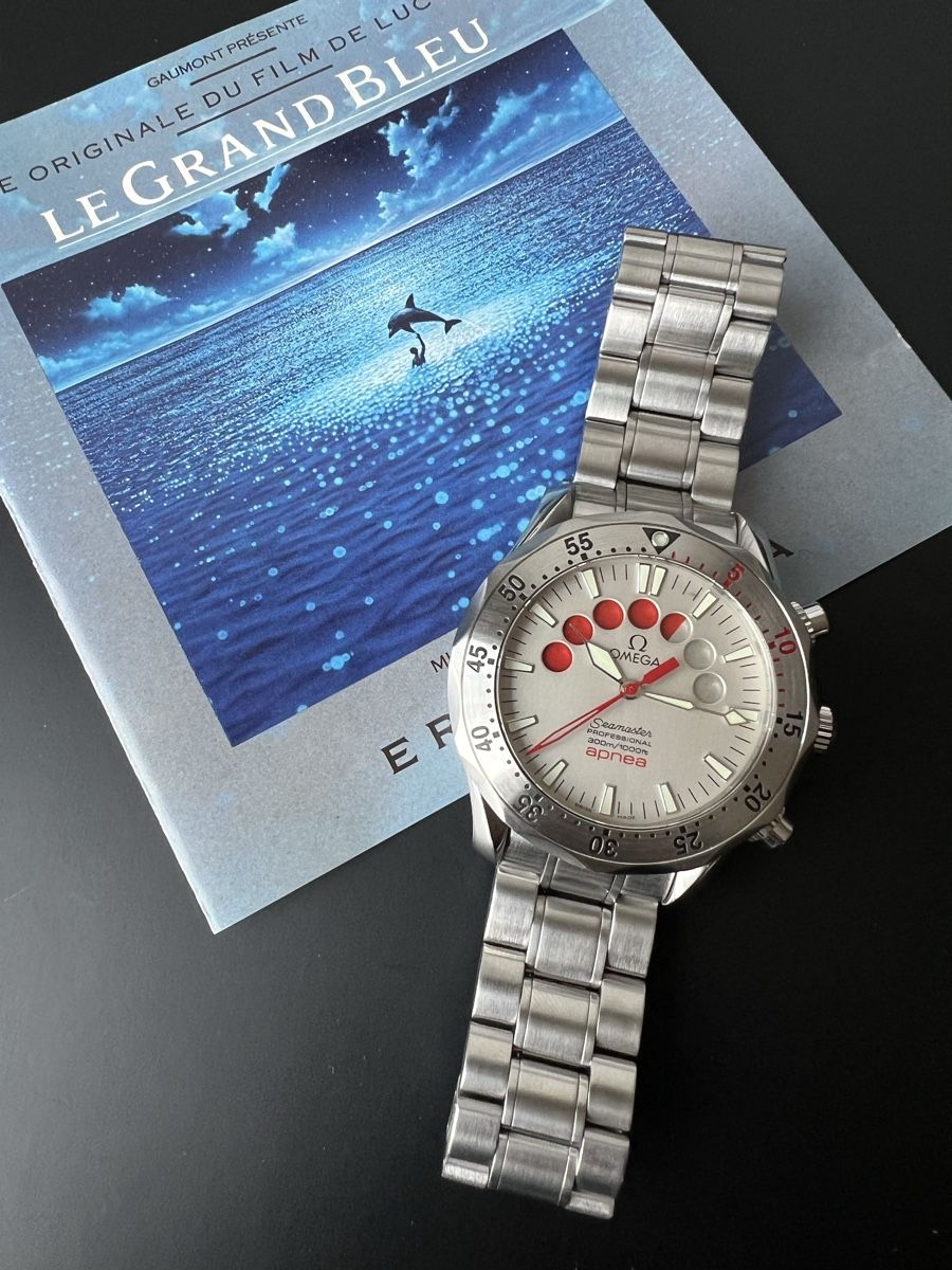 Omega Orologi: Omega Seamaster Apnea Jacques Mayol – Usato da Orbe venduto da Watchivore