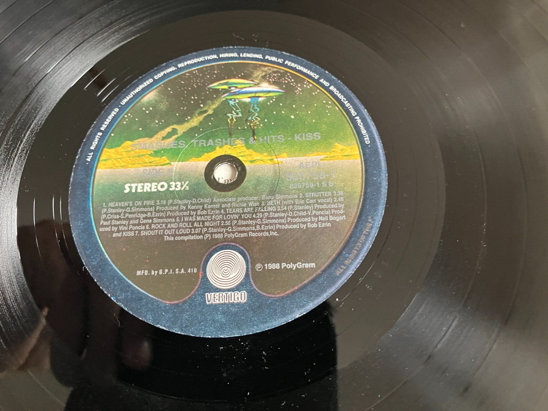 Vinyles: Kiss – D'occasion à Aarwangen par Jukebox3 9