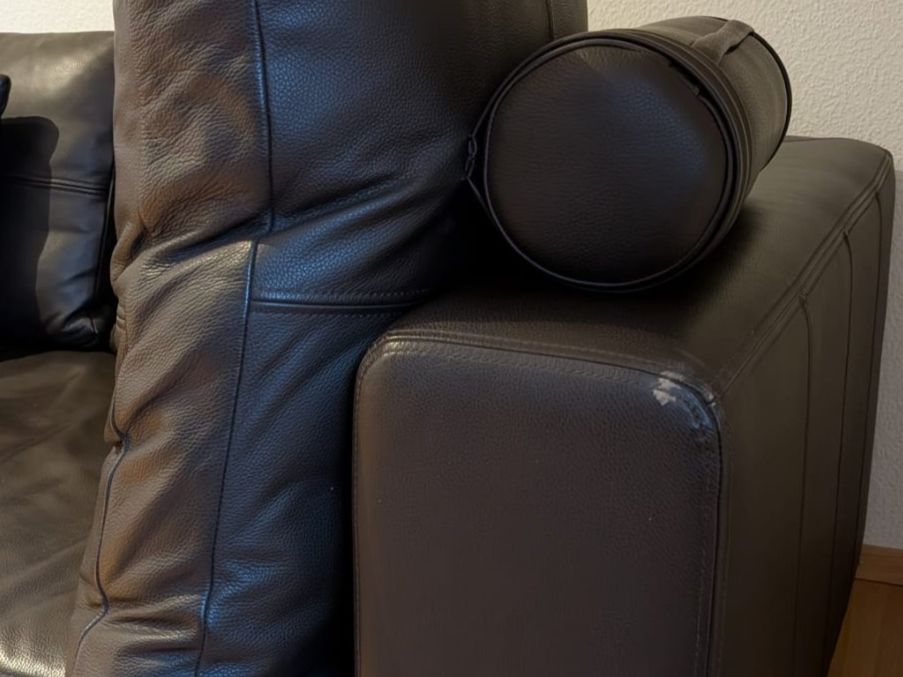 Divani: Ledersofa, in gutem Zustand – Usato da Zürich venduto da Kharif 3