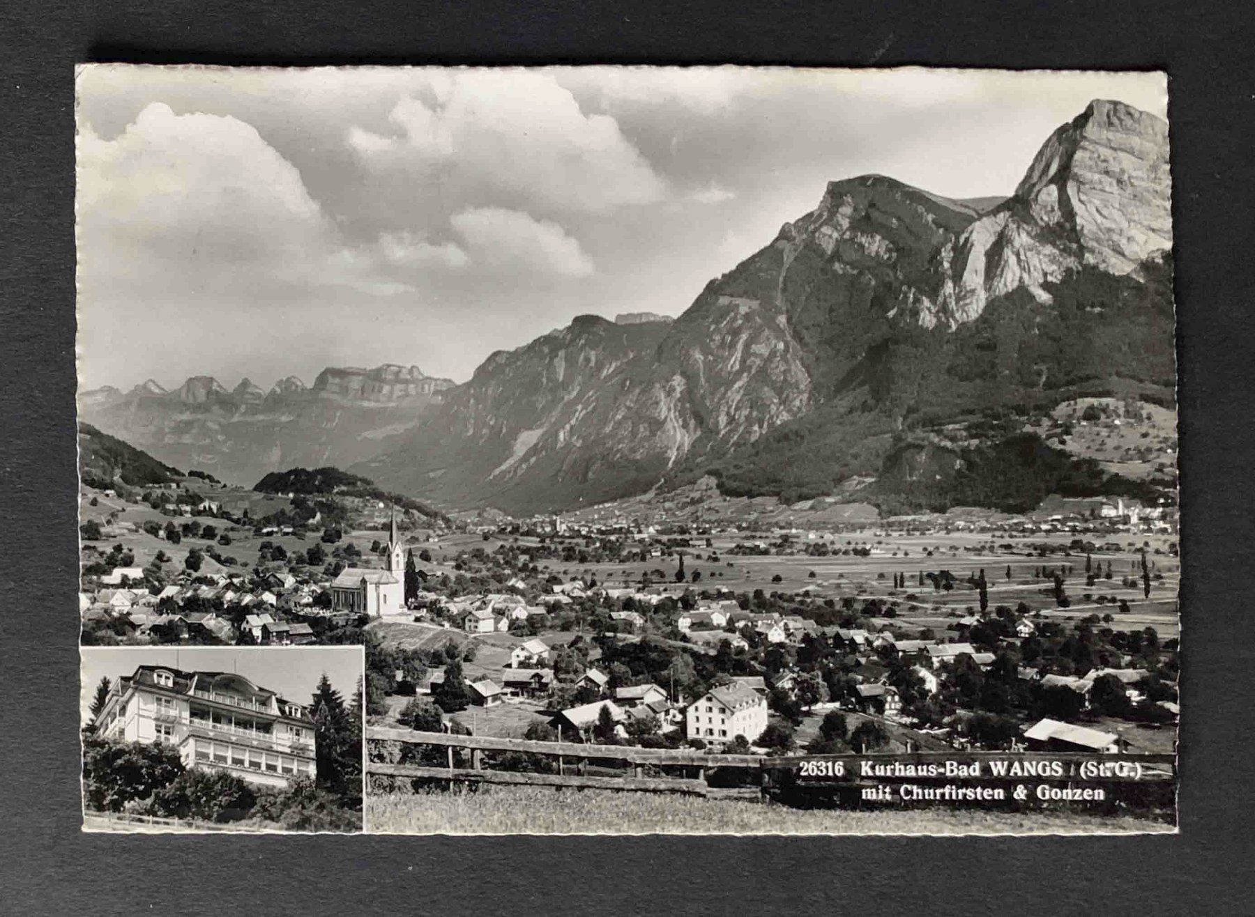 Ansichtskarten: AK Wangs SG Kurhaus Bad – Gebraucht aus Goldau von artelier1