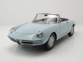 Alfa Romeo Duetto Spider 1966-1969 hellblau/ Verdeck schwarz