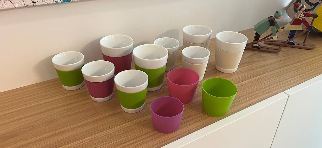 Tasses: 9 Becher/Tassen Bodum – D'occasion à Kastanienbaum par pet_57dn 1
