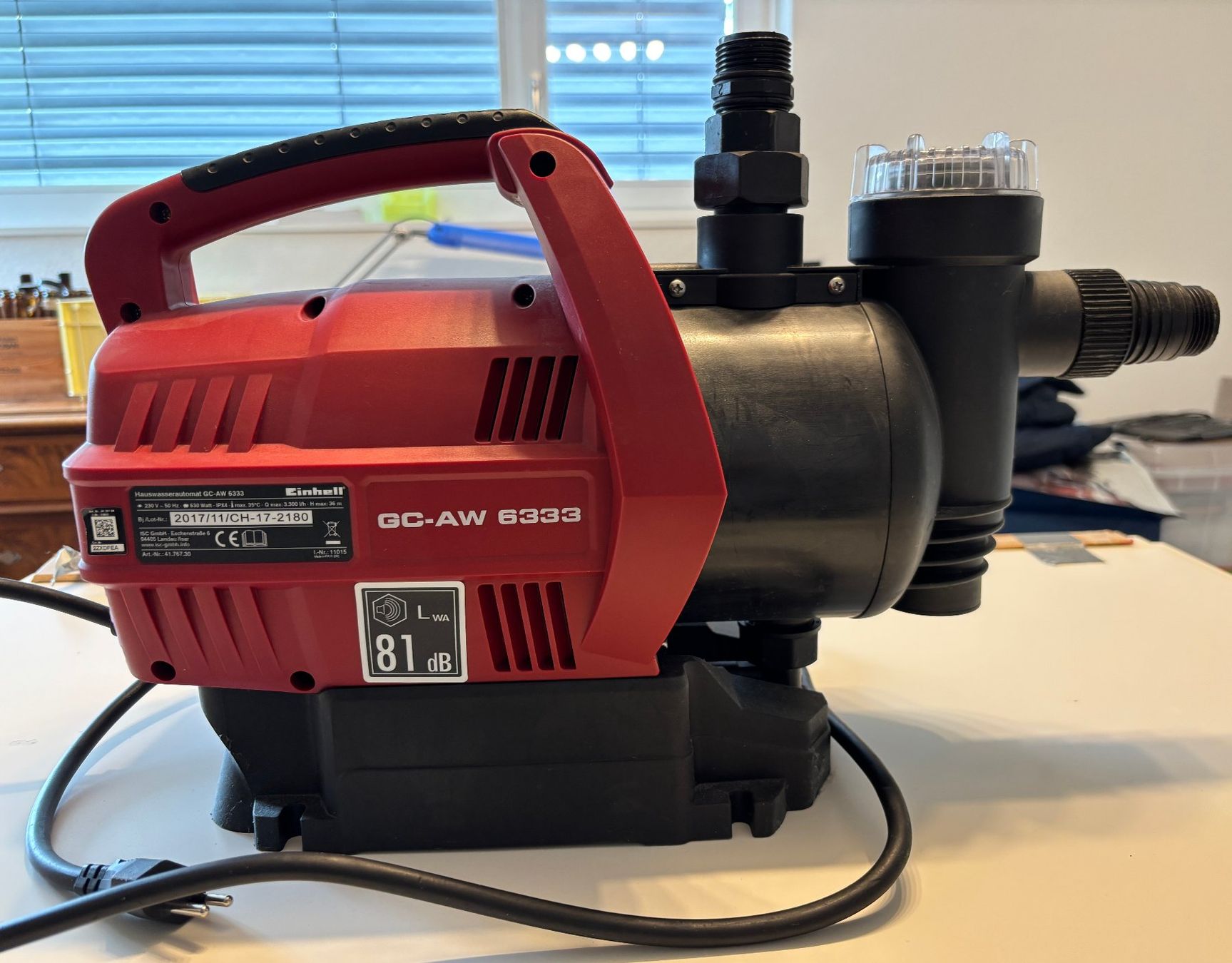 Einhell Pumpen & Teile: Hauswasserwerk - Gartenpumpe Einhell – Gebraucht aus Wittenbach von Gnat 1