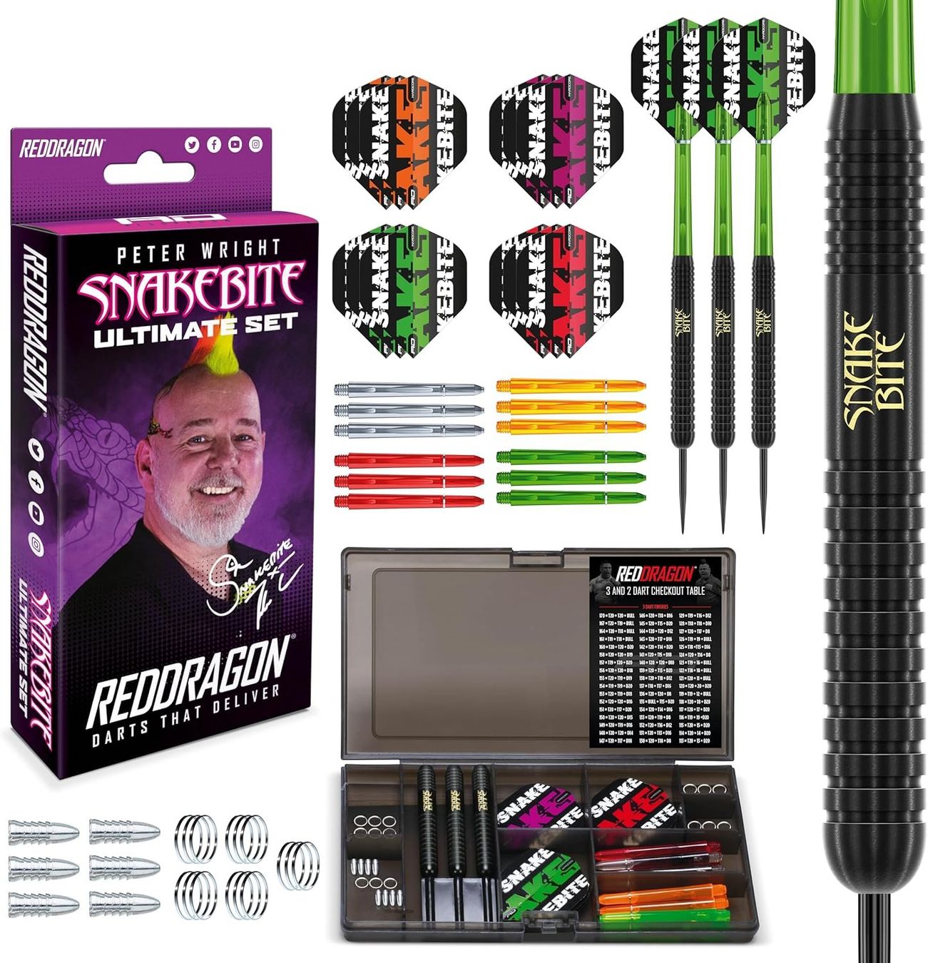Freccette: RED DRAGON Steel Tip Darts Sets – Nuovo e nell'imballaggio originale da Nuglar venduto da SaleRitter
