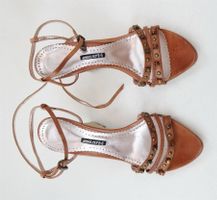 BEE FLY Leder Sandalen Schuhe Pumps made in Italy/38/neu