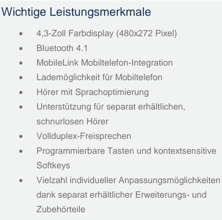 Telefone: Geschäftstelefon - Mitel 6930 IP Phone – Gebraucht aus Reinach BL von HT20 7