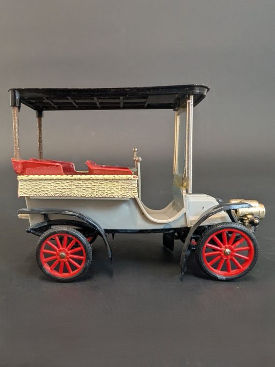 Miniature Autocar / Bus Ancien 1903 Minialuxe 1:43 - Modèle Coloré Et Détaillé