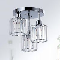 Kristall Deckenleuchte Deckenlampe Kronleuchter 3 flammig