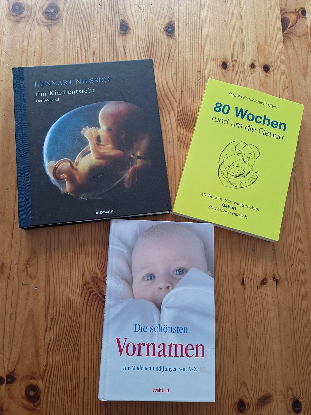 Libri: 3 Schwangerschaftsbücher – Usato da Aesch BL venduto da ChezToKa