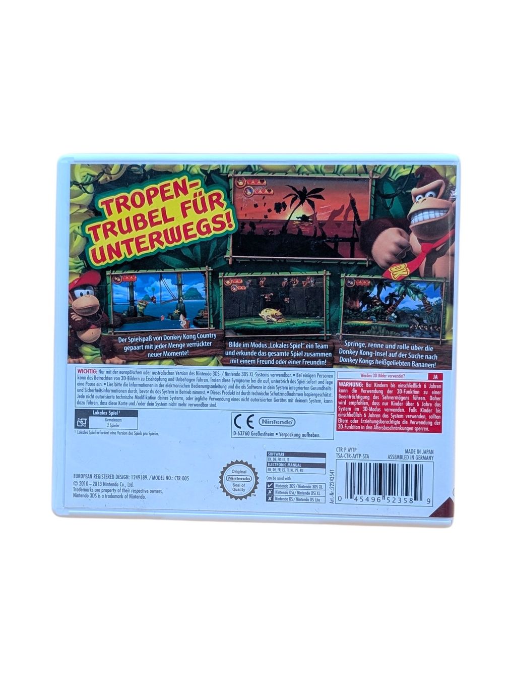 Nintendo Giochi: Donkey Kong Country Returns 3D Nintendo 3DS – Usato da Domat/Ems venduto da IsseldorsShop 1