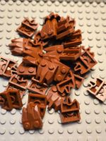 Lego 31x Platten *Felsen*(27261)rotbraun