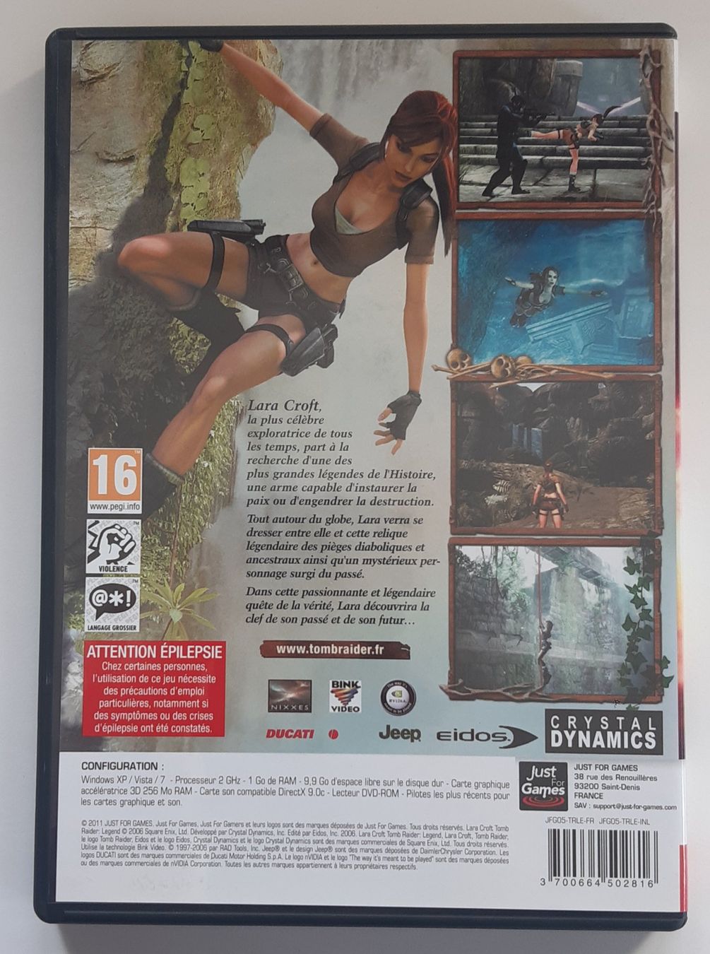 Giochi: Tomb Raider Legend - Jeu PC – Nuovo (secondo la descrizione) da La Chaux-de-Fonds venduto da beasach 1