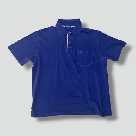 Burberry London vintage navy poloshirt L retro