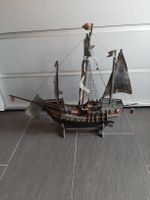 Vintage Segelschiffsmodell, Modellboot Santa Maria, 1970 J.