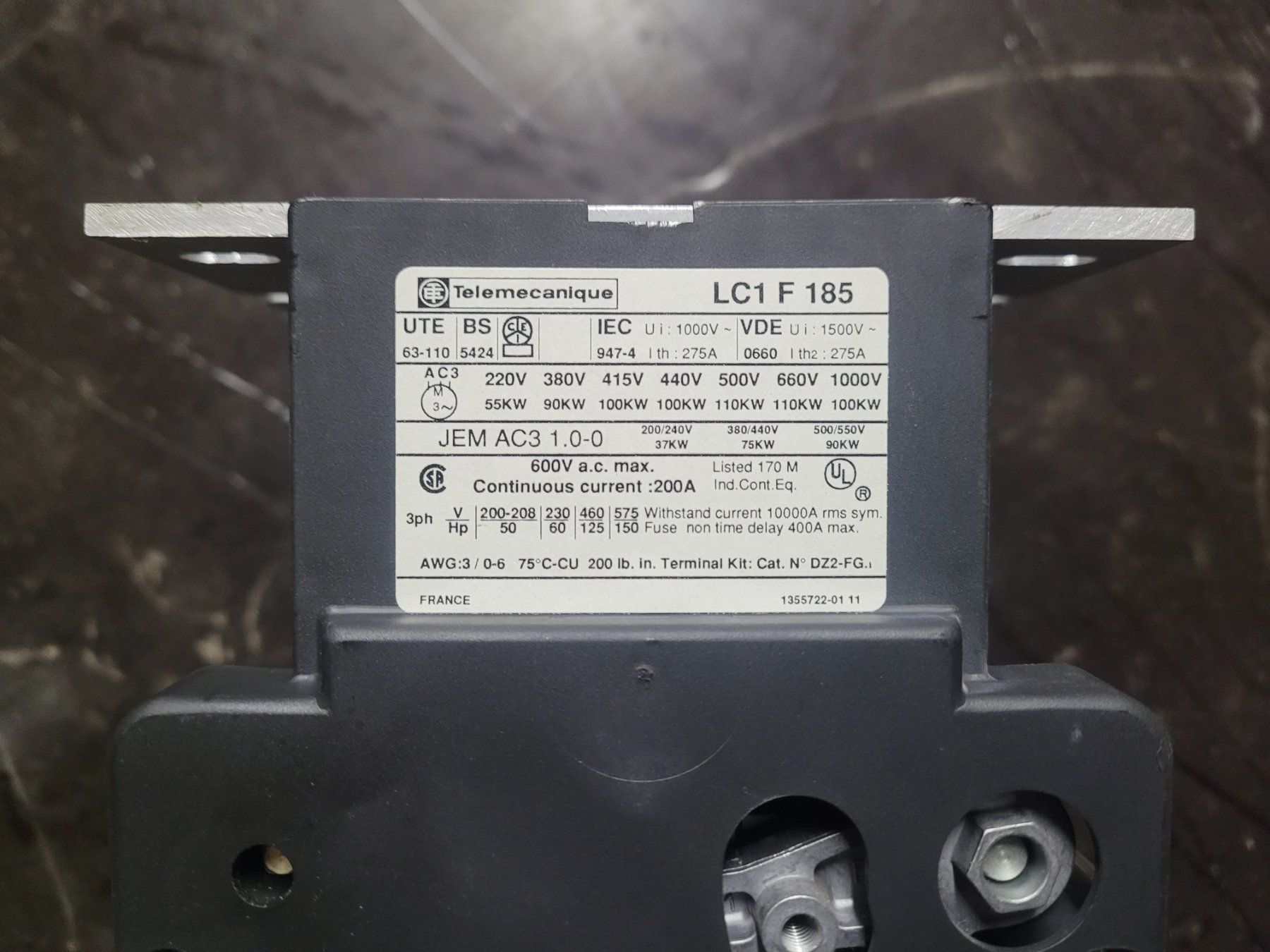 Interruttori: Telemechanique LC1F185 Schütz – Usato da Vitznau venduto da Vitznau84 4