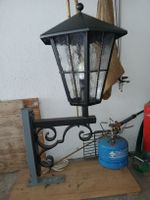 Aussenlampe, Wandlampe aus Schmiedeisen
