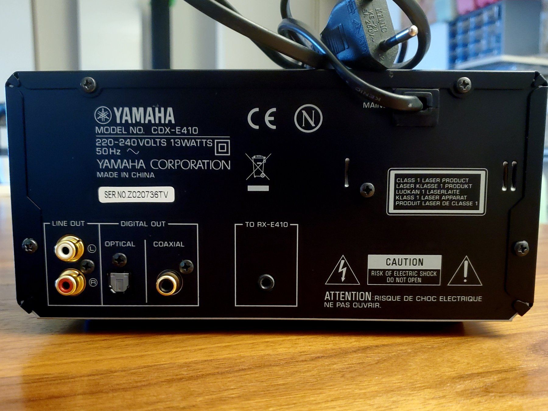 CDs: CD-Player Yamaha "PianoCraft" CDX-E410 – D'occasion à Gersau par DoN.Roger 5
