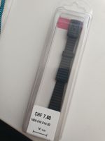 Uhrenarmband Synthetik 14mm schwarz Uhr Armband