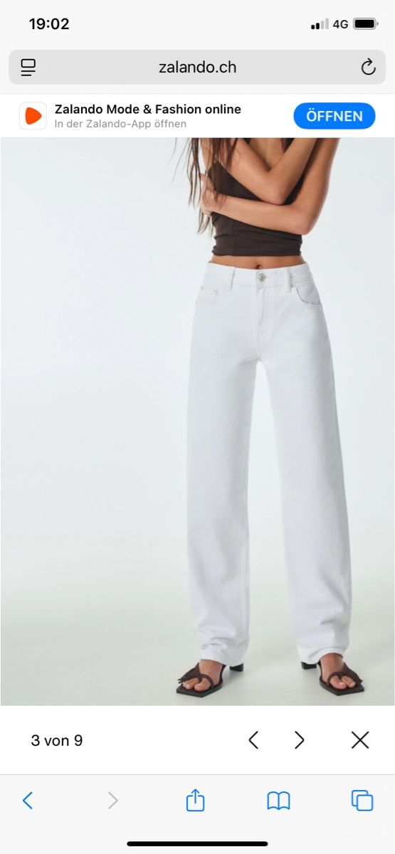 Pull&Bear Jeans: MID-WAIST - Jeans Straight Leg von Pull&Bear – Usato da Zürich venduto da fantasia69