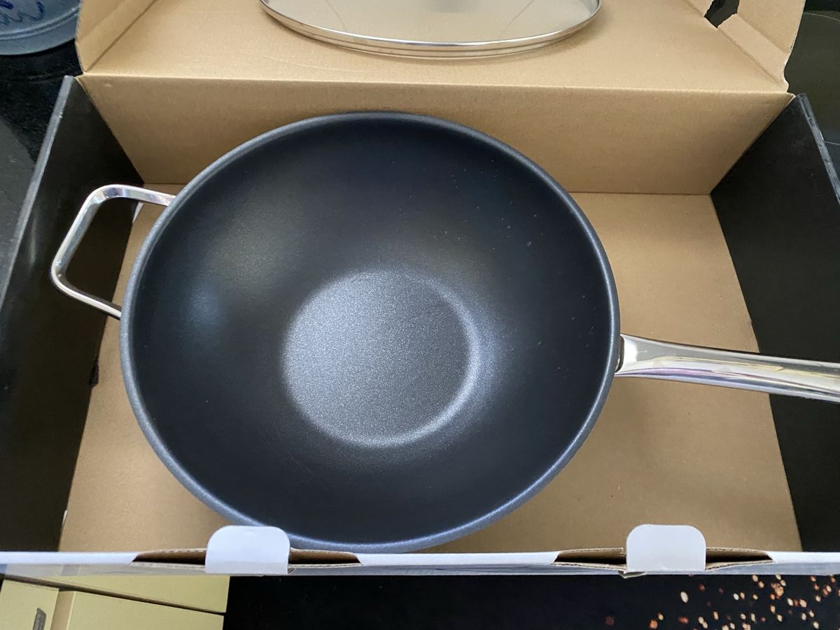 Kuhn Padelle: WOK Kuhn Rikon 30cm – Nuovo e nell'imballaggio originale da Zürich venduto da Ethno1
