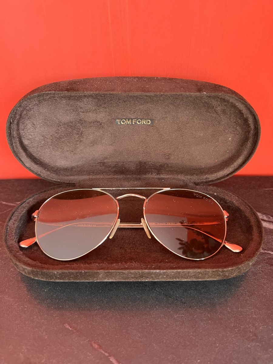 Tom Ford Brillen & Gläser: TOM FORD Aviator Sonnenbrille – Neu (gemäss Beschreibung) aus Zürich von car_x52z