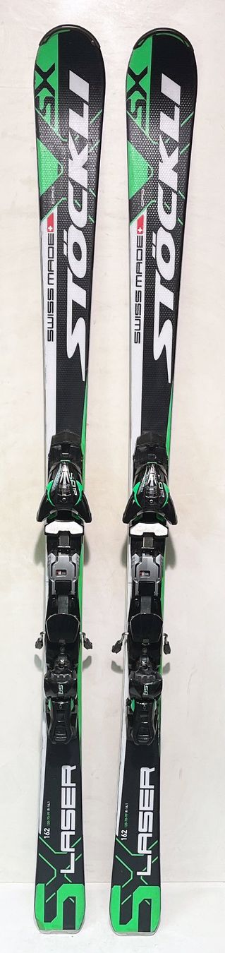 Stöckli Sci: Stöckli LASER SX  162 cm; mit Platte – Usato da Brüttisellen venduto da SkiverkaufStepan