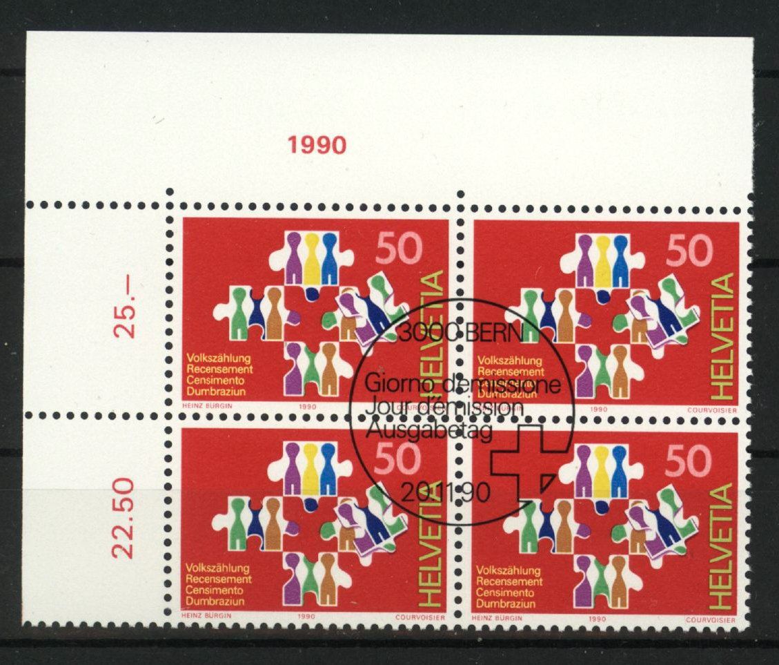 Tutti i francobolli: 1990, Sonderpostmarke III, ET – Usato da Willisau venduto da Vollstempel