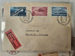 Express Brief mit PP B37 1947 SS (40.-- ++)  für nur 5.--