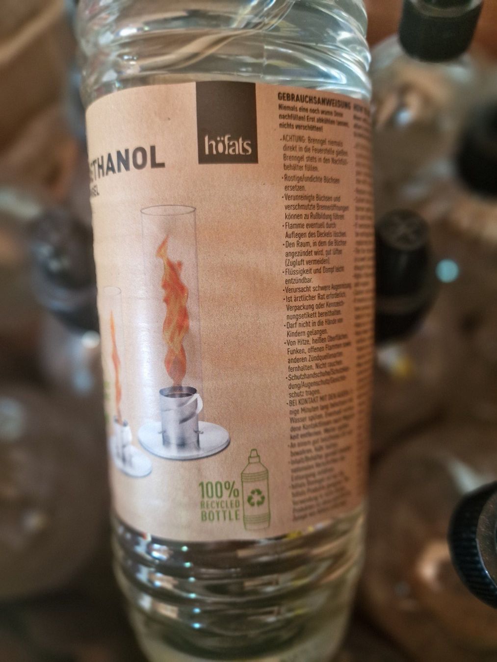 Camini: Bioethanol Brenngel/Feuergel,1Liter Flasche – Nuovo e nell'imballaggio originale da Flüelen venduto da novena 1