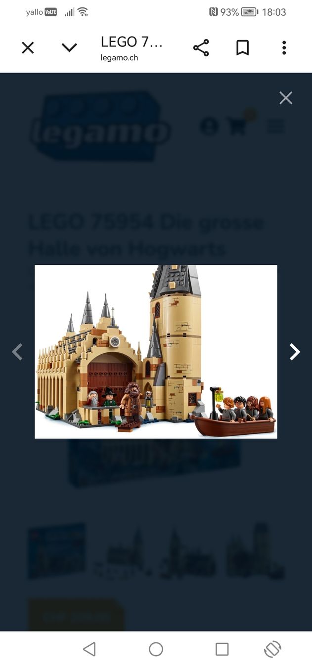 Lego Giocattoli: DIE GROSSE HALLE 75954 HARRY POTTER – Usato da Pratteln venduto da ThereseZ 2