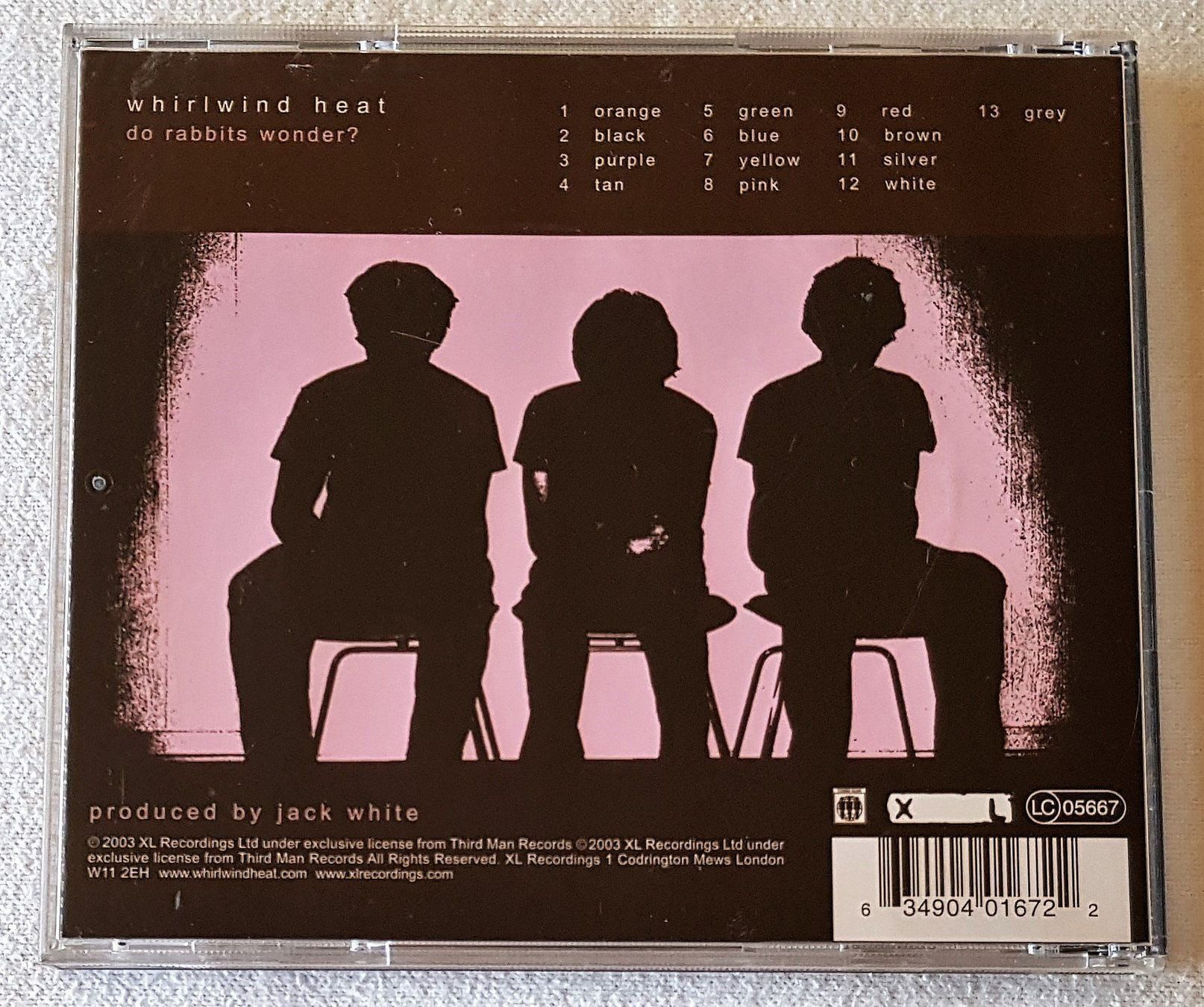 CDs: Whirlwind Heat – Do Rabbits Wonder? - CD - 2003 First Press – D'occasion à Uster par Zardodel 1