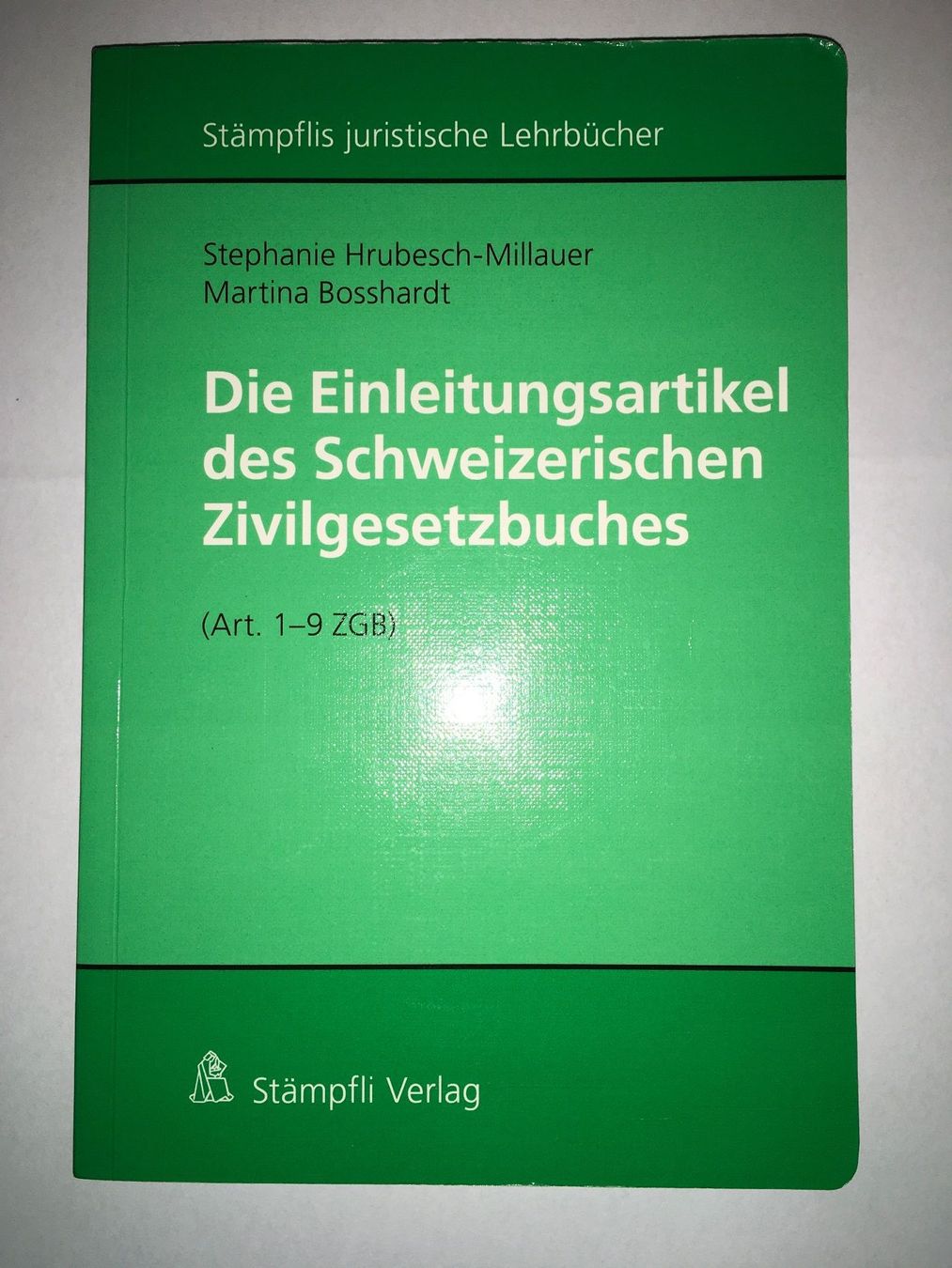 Bücher: Die Einleitungsartikel des Schweizerischen Zivilgesetzbuches – Neu (gemäss Beschreibung) aus Düdingen von pyl_dv98