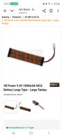 Akku VB Power 9.6V 1800mAh NiCd Tamiya Anschluss RC Airsoft