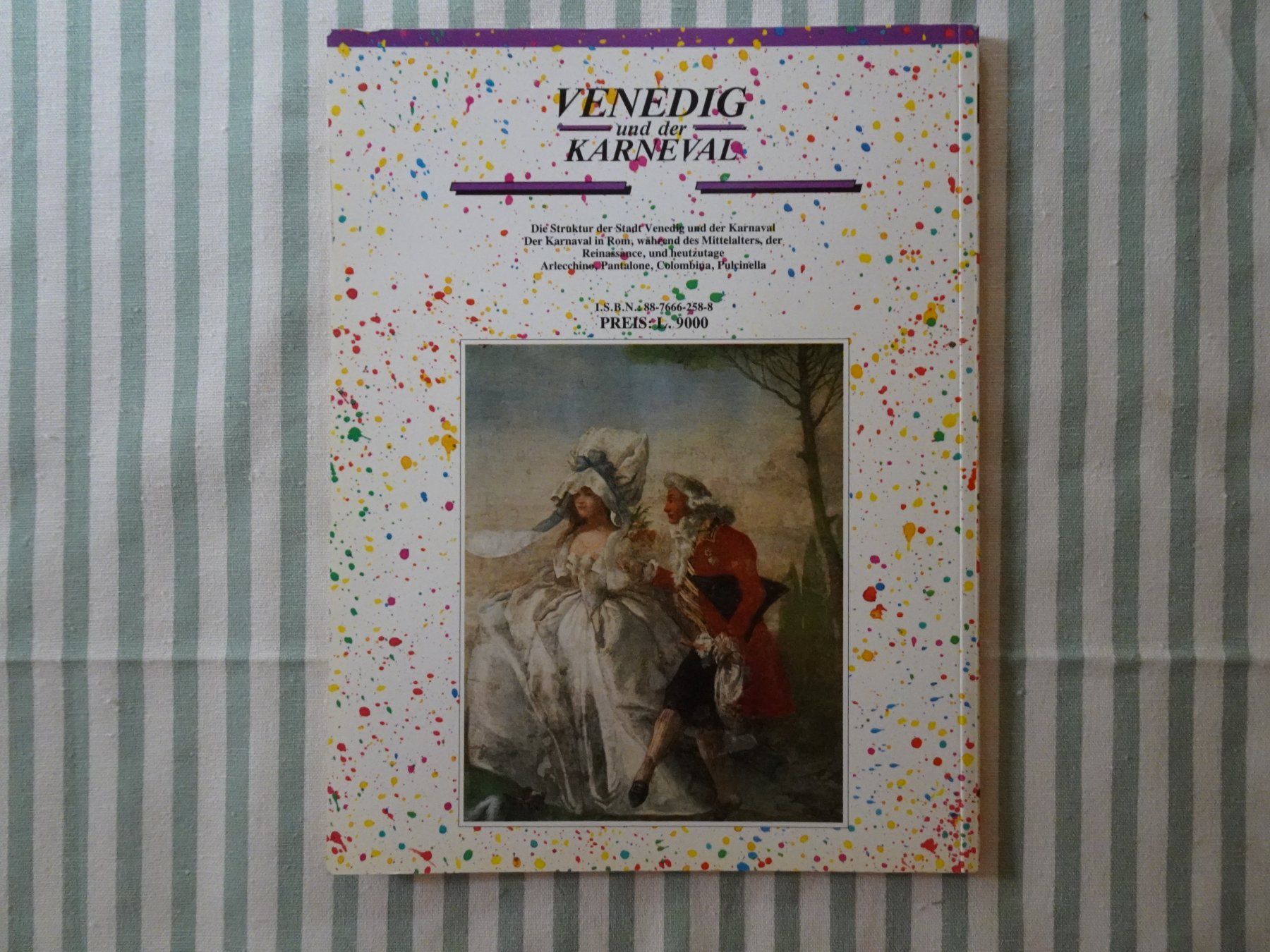 Bücher: Venedig und der Karneval - B846 – Gebraucht aus Küssnacht am Rigi von Bookslove-Divers 1