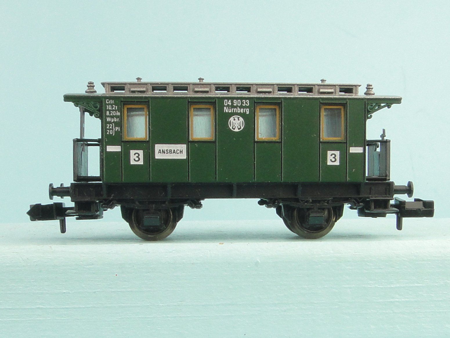 Fleischmann Modelleisenbahnen: Fleischmann 8051 Länderbahn 3 Klasse – Gebraucht aus Bülach von Albitrain 2