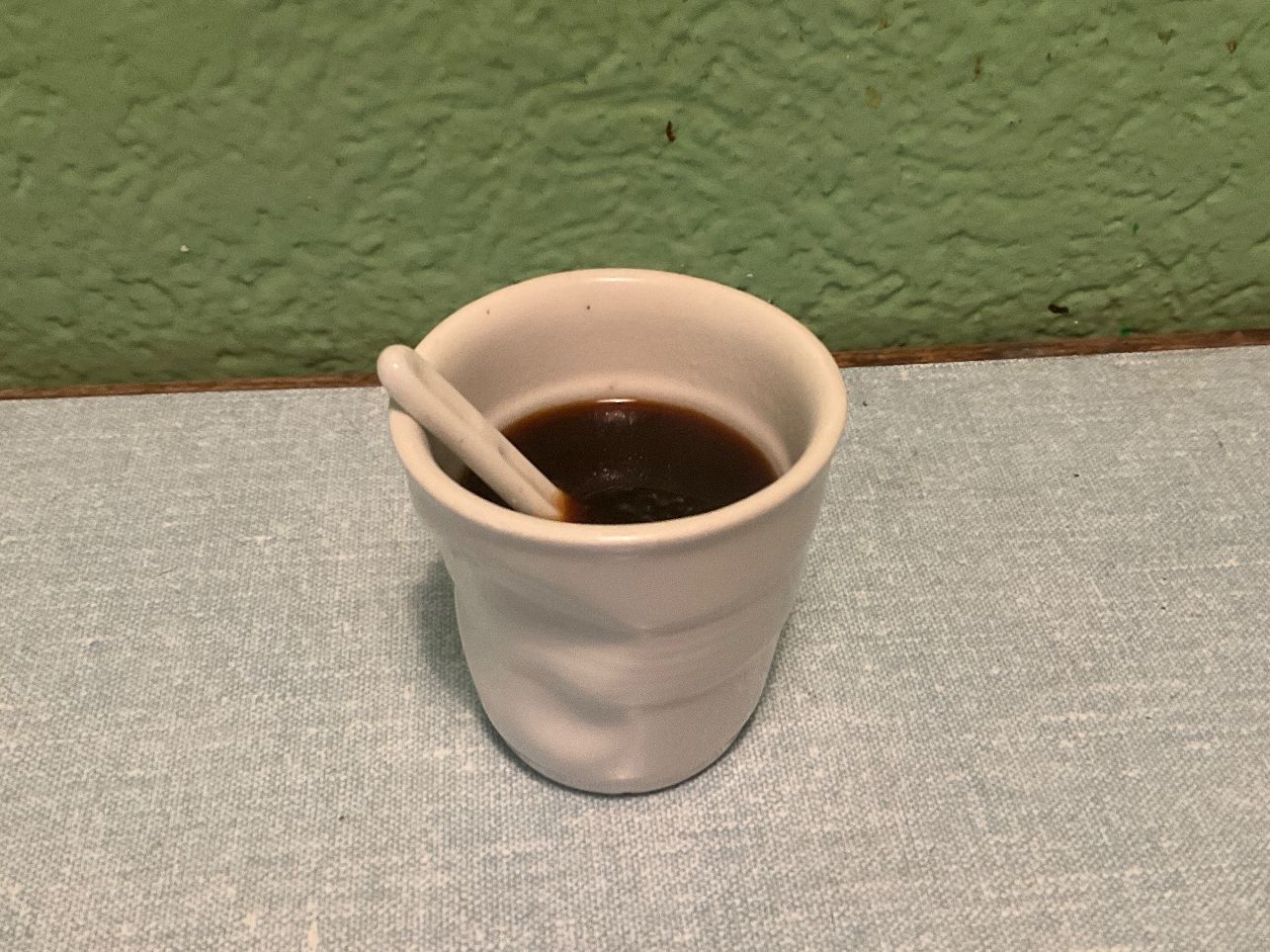 Geschirrsets: Set Espresso Tasse mit Löffel, Keramik, 4 Stk – Gebraucht aus Zürich von MonkeyTunes